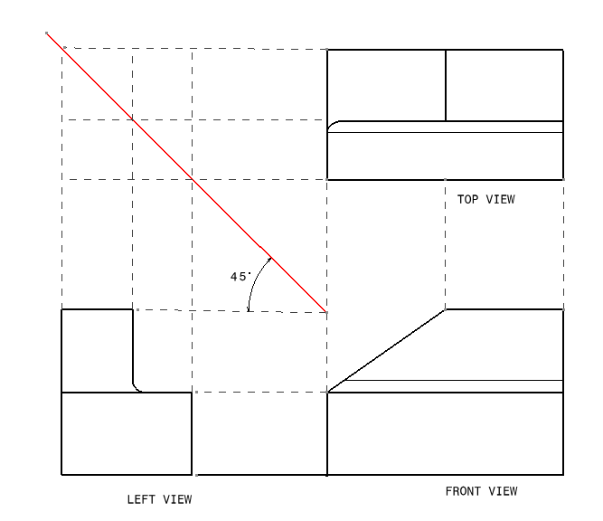 3rd angle orthographic projection