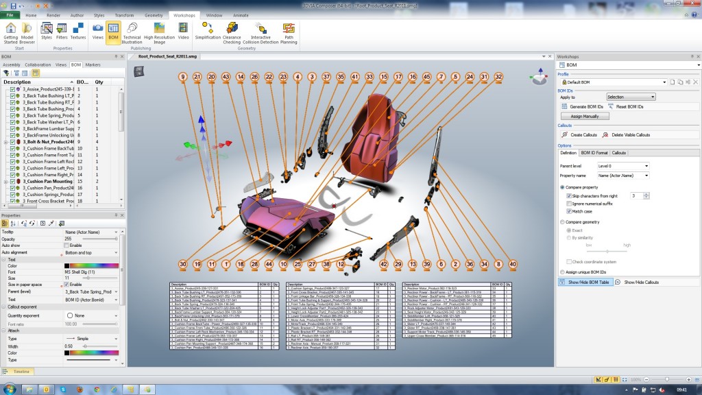 Magnetic Lines in 3DVIA Composer