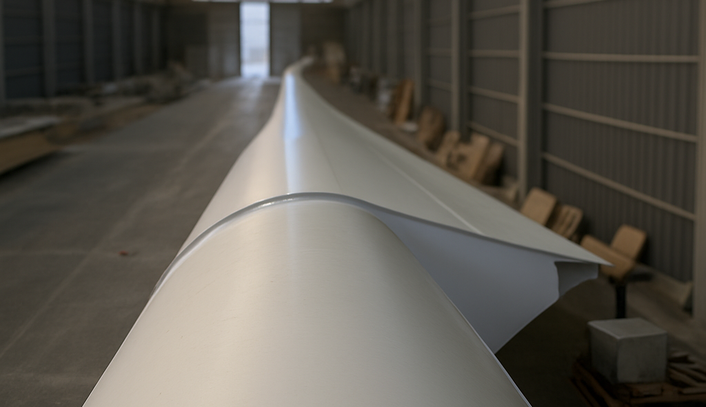 innowacyjna konstrukcja łopaty turbiny wiatrowej act blade z simulia/abaqus