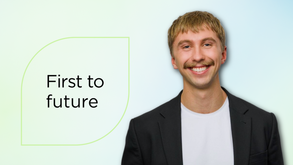 first to future podcast host cover image